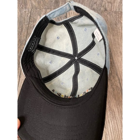 Friends TV Show Tie Dye Denim Black Adjustable Hat Official  Unisex OFSM - Picture 4 of 7